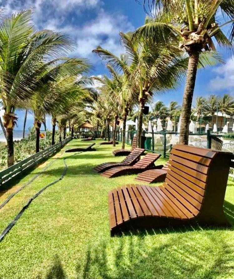 Temporada Pe Na Areia Guarajuba Apartman Kültér fotó